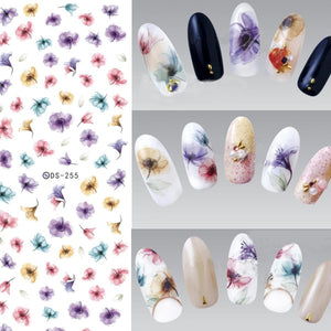 Geometric Nail polish Design Stickers For Nails