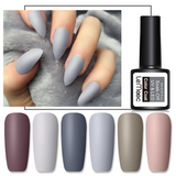 Nail Polish Gray Nail Art Gel Paint