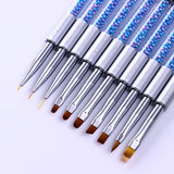 Gel Brush Liner Painting Pen Acrylic Drawing Brush for Nails