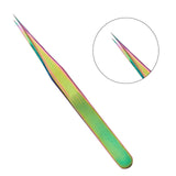 Rainbow Stainless Steel Nail Art Double Sided Cuticle Finger Dead Skin Cut Nail Art Tools