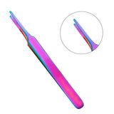 Rainbow Stainless Steel Nail Art Double Sided Cuticle Finger Dead Skin Cut Nail Art Tools