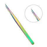 Rainbow Stainless Steel Nail Art Double Sided Cuticle Finger Dead Skin Cut Nail Art Tools