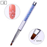 Gel Brush Liner Painting Pen Acrylic Drawing Brush for Nails