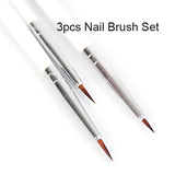 Gel Brush Liner Painting Pen Acrylic Drawing Brush for Nails