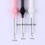 Gel Brush Liner Painting Pen Acrylic Drawing Brush for Nails