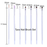 Gel Brush Liner Painting Pen Acrylic Drawing Brush for Nails